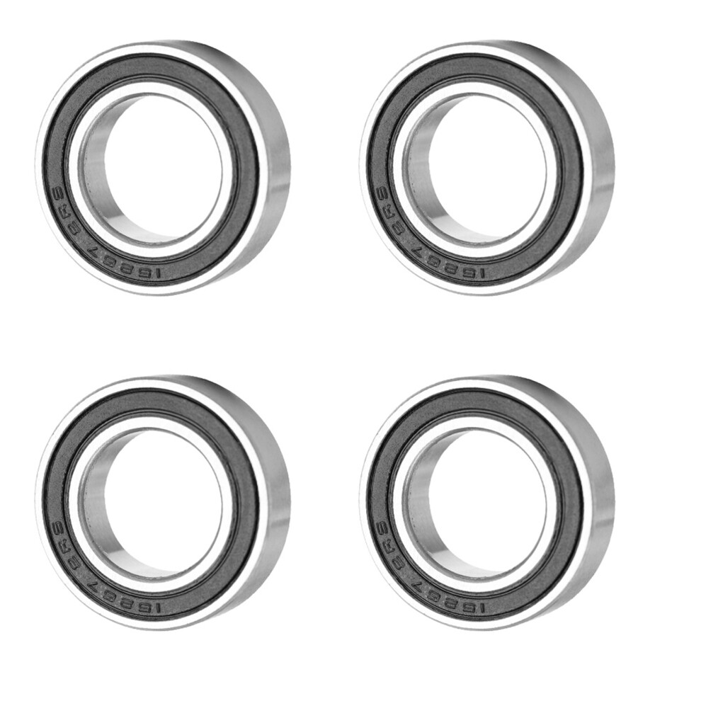 4Pcs 15267-2Rs Deep Groove Ball Bearing 15X26x7mm Rubber Sealed 7661362825033