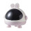 Compact Rabbits Themed Desk Bin Premium-Running rabbit pink 1