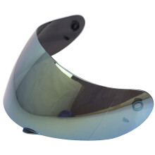 Vollgesicht Motorradhelm Visier Antikratz-UV-Schutz 21 cm x 20 cm