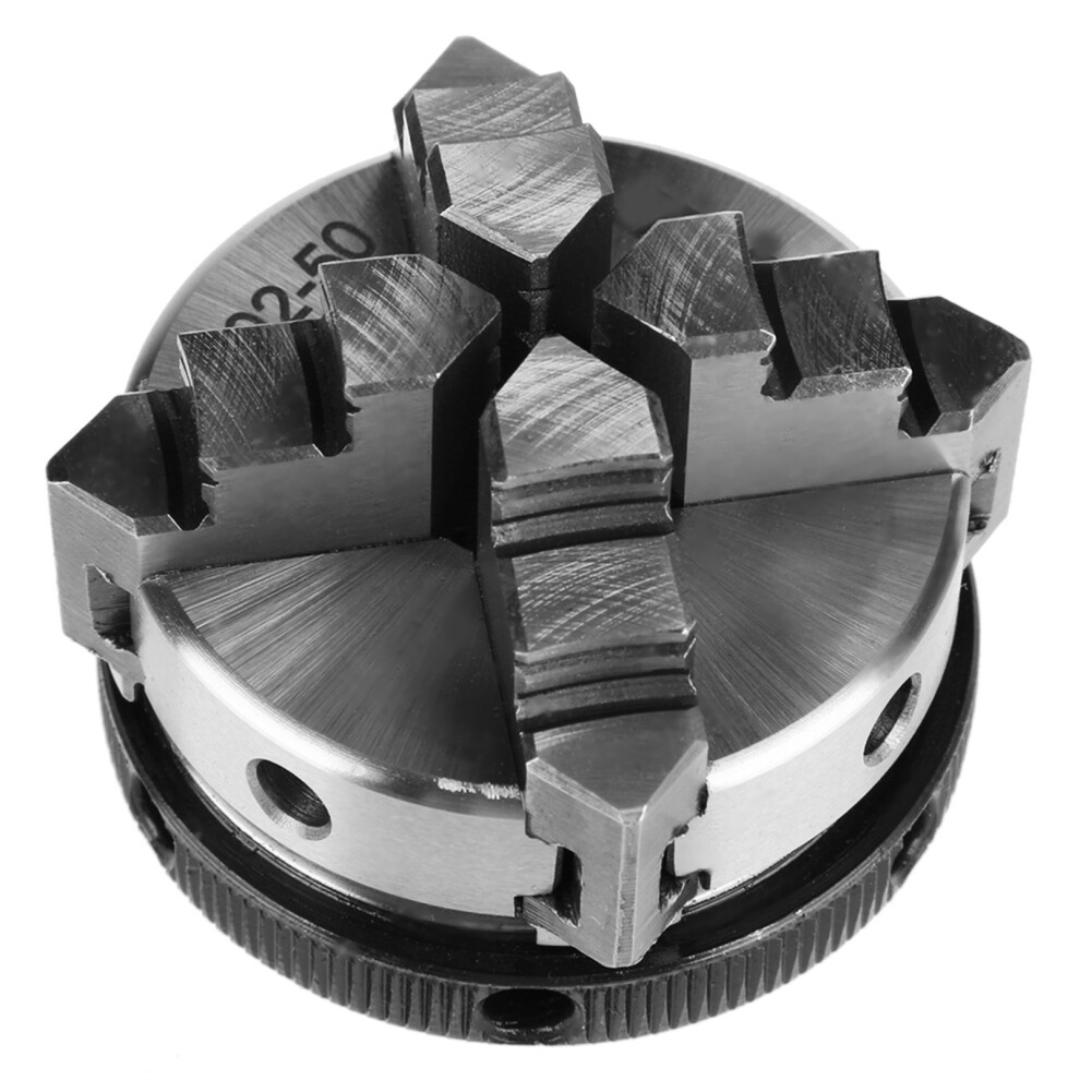 50Mm Self Centering 4 Jaw Lathe Manual Chuck M14 Thread K02-50 8721362826122