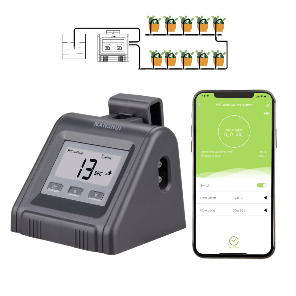 (10 meters pipe) Pump Irrigation Controller With Water Cutoff Protection Intelligent-image-OPC-PN5FGXX-NEW