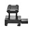 Lightweight Riser Mount for Clear Red Dot View on Picatinny Rails 1
