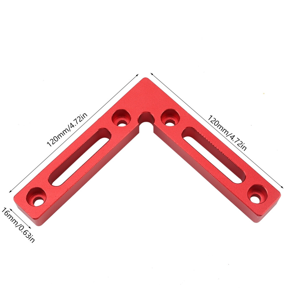 Aluminum Alloy L Shape Corner Clamp 12X12x1.6cm 90 Welding & Woodworking Tool 5031362828877