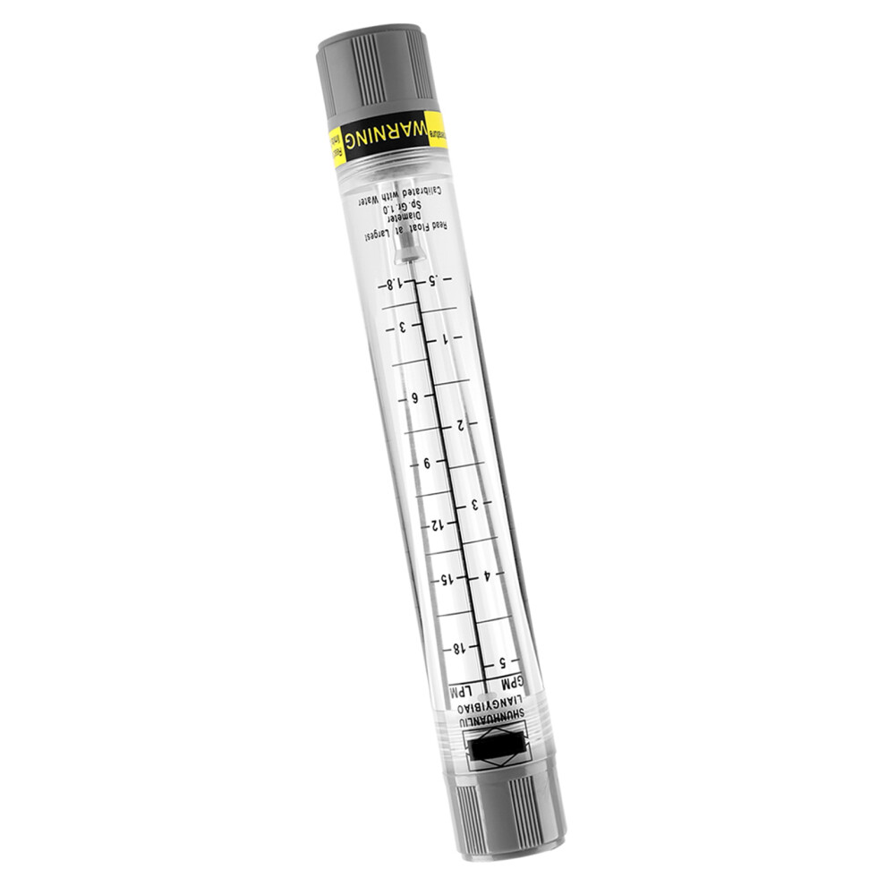 Durable Liquid Pipeline Flowmeter 0.5Â5 Gpm Corrosion Resistant 9431362828840