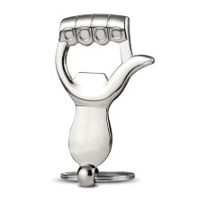 Décapsuleur porte-clés multifonction portable, ouvre-bouteille facile à utiliser pour bière et vin, accessoire clé de forme créative et