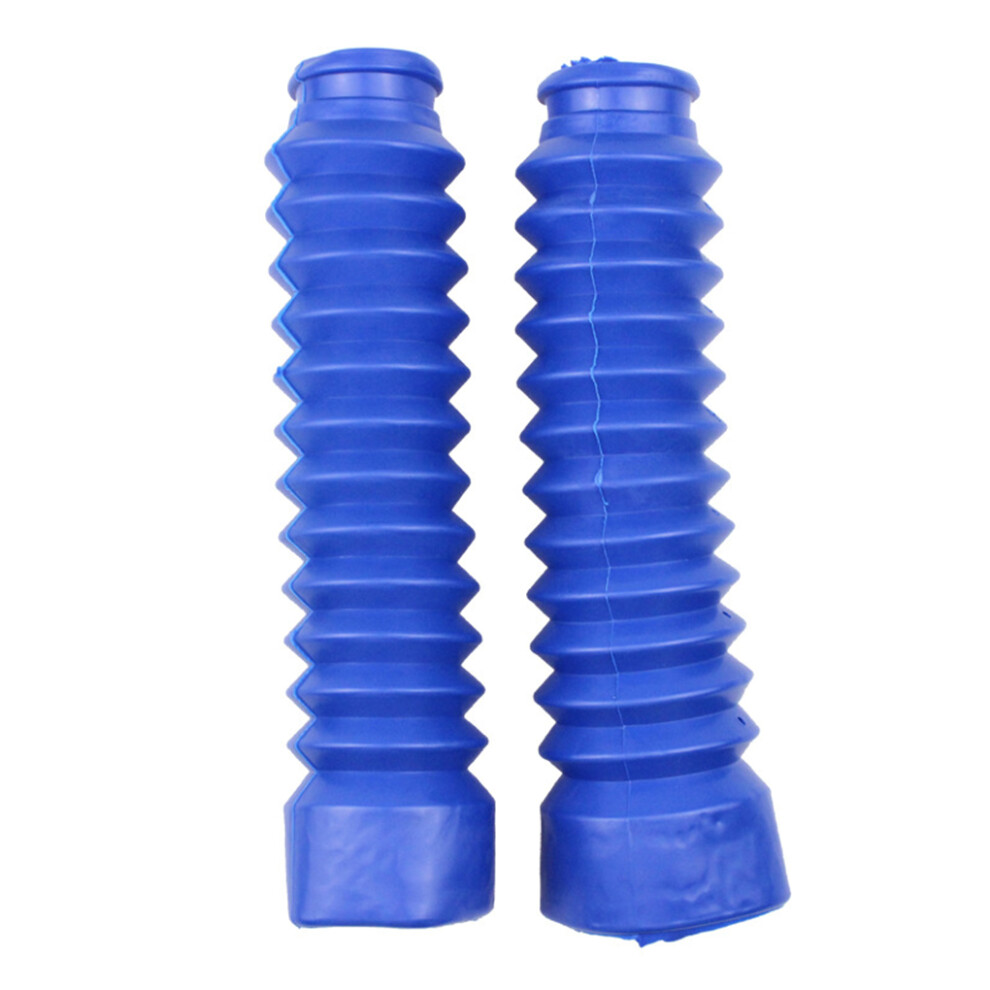(Blue) 2X Front Fork Cover Waterproof Great Decoration Shock Absorbor Gaiter-image-OPC-PN5FS76-NEW