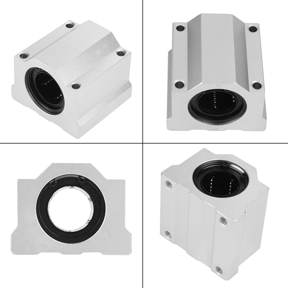 Scs30uu Aluminum Linear Bearing Block For Cnc Noise-Reducing Rustproof 9401362829185