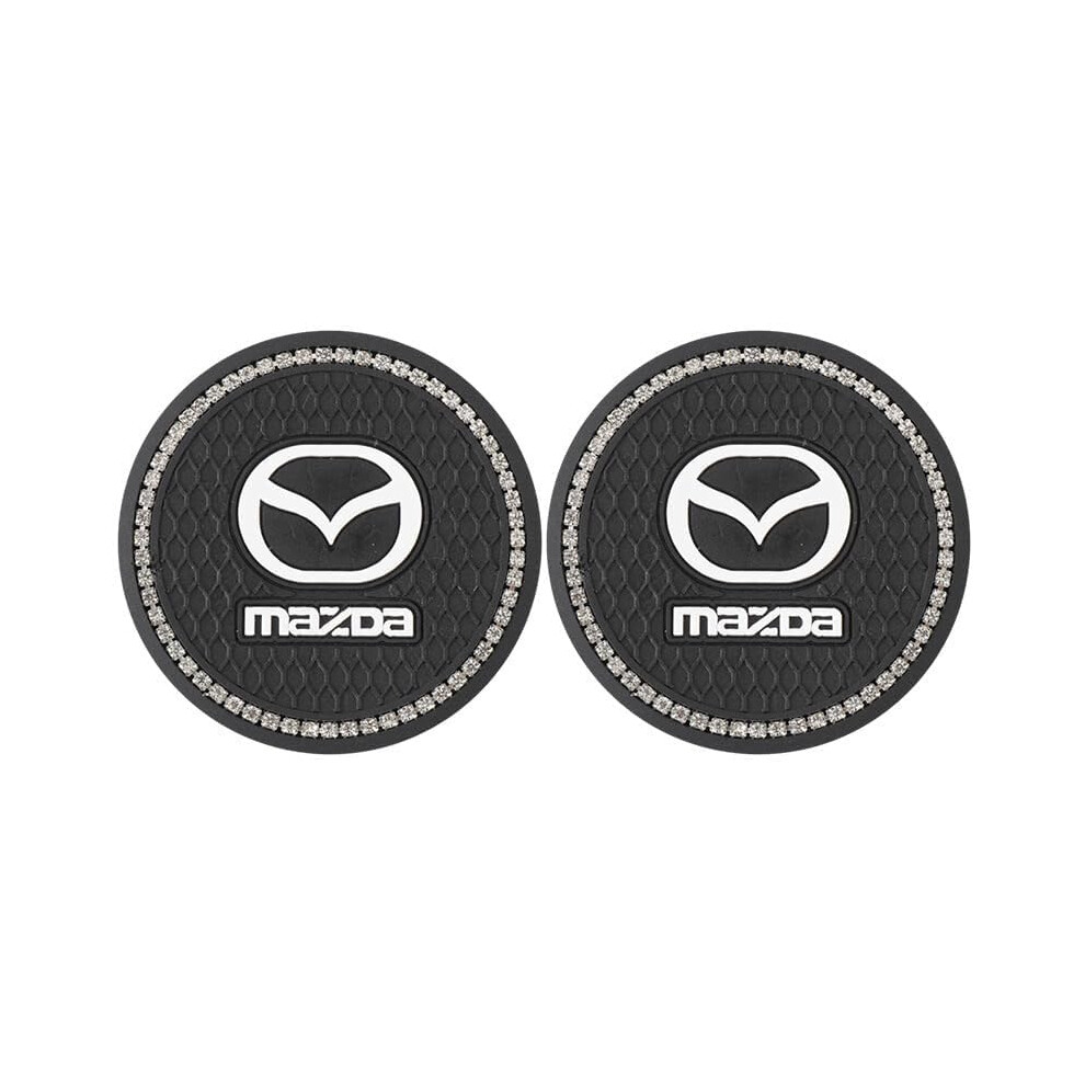 Car Cup Holder Coaster 2Piece Set For Mazda 2 3 5 6 Cx3 Cx5 Cx7 Cx9 Cx30 Mx30 Mx5 Antislip Shockproof 9105992207954
