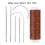 10 Set Leather Sewing Needle Set Leather-Natural wax thread 4