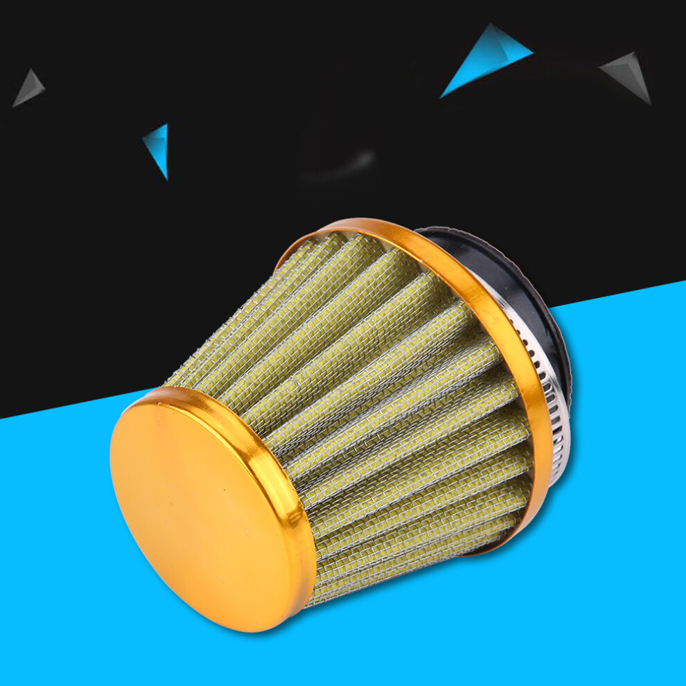 44Mm Air Filter For Gy6 150Cc Atv Quad Go Kart Moped | Gold 5081362830257