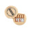 Cheese Storage Board With 4Pc Knife Set, Natural 2