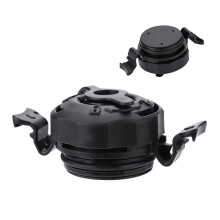 3-in-1 Schwarzes Luftventilverschluss für aufblasbare Luftbetten 45mm Passend für verschiedene Modelle