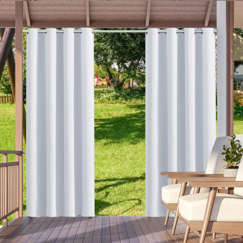 Cortinas opacas para quarto, com isolamento térmico e ilhós, em tecido impermeável e de secagem rápida, que bloqueiam a luz.