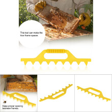 Bee Hive Frame Spacer Beekeeping Tools 8 Frame Yellow Beekeeping Equipment