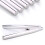 304 Πλάστης ζύμης από ανοξείδωτο ατσάλι με κοίλο σχεδιασμό που εξοικονομεί 3