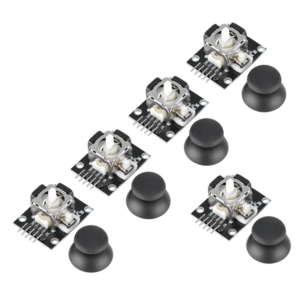 5Pcs Dual Axis Joystick Module For Game Controller & Arduino Projects 7901362834117