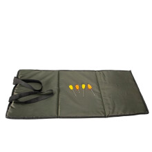 Unhooking Mat 3Layer Foldable Carp Landing Mat, Sponge Cushion Pad, Breathable Outdoor Fishing Mat Green