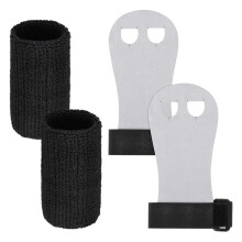 Children Gym Palms Protector Set Kids Gym Gloves And Wristbands For Gymnastics Hand Grips And Wrist Protective Set