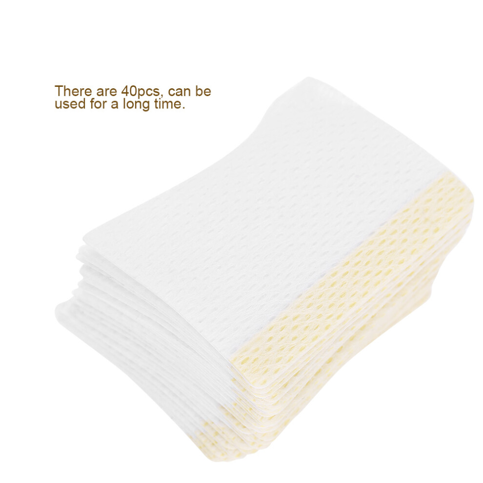 Convenient Disposable Eyelash Remover Pads - 40pc Set for Eye Safety