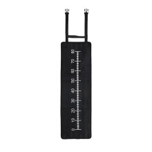 Unhooking Mat Fishing Foldable Travel Landing Mat Measuring Mat For Ice Seawater Shore Boat Dock River Black