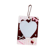 Trendy Chocolate Design Mini Card Sleeve-Pink strawberries