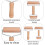 Ξύλινος Πλάστης Ζύμης από Φυσικό Υλικό, Εργονομικός Πλάστης Ζύμης με Σχεδιασμό 7 4