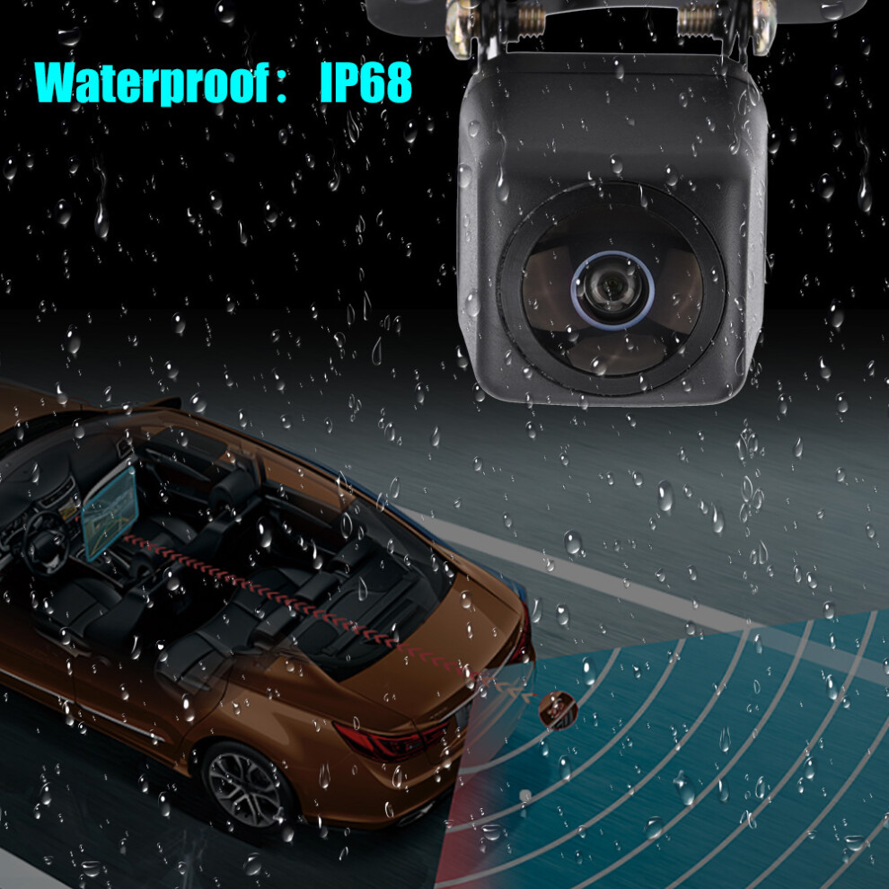 170 Wide Angle Hd Night Vision Waterproof Car Rear View Camera Light 7631362836360
