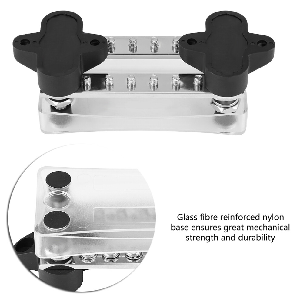 Heavy Duty 6-Way Electric Terminal Junction Box 100Amp For Boats Trucks Buses 8711362837280