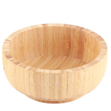 Ramekinuri din lemn rustic, boluri de salată din bambus natural, dimensiuni mari, pentru pregătirea meselor, cu textură netedă, boluri din bambus