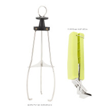 Pinça para Chapa Quente, Pinça de Aço Inoxidável de Alta Qualidade com Estrutura Ergonômica para Cozinhar com Segurança e Eficiência