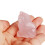 Rosaquarzschnitte Katze Dekor Kristallheilstein 5cm 16