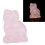 Rosaquarzschnitte Katze Dekor Kristallheilstein 5cm 15
