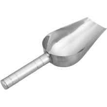 Aluminium-Schaufel, robust und rostbeständig, mit ergonomisch geformtem Griff für komfortable Handhabung, ideal für lose Zutaten, leicht zu