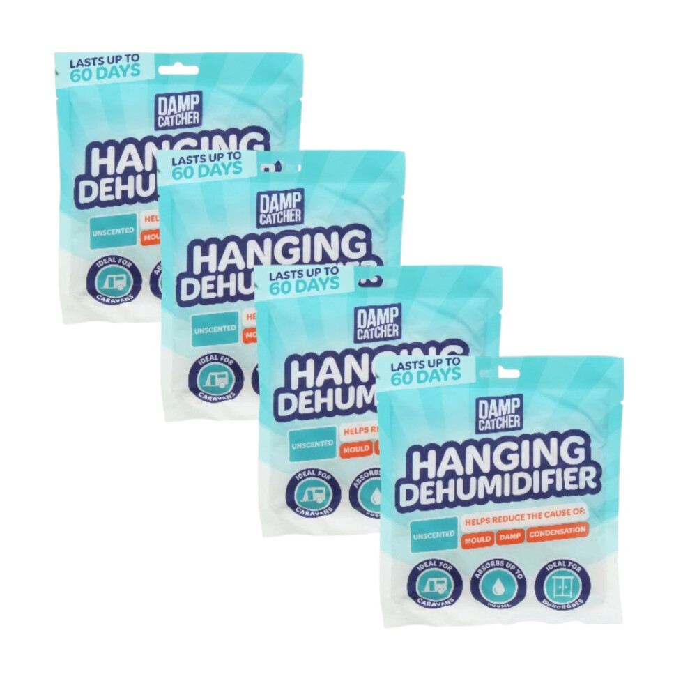 Damp Catcher Hanging Moisture Absorber 4Ã230g