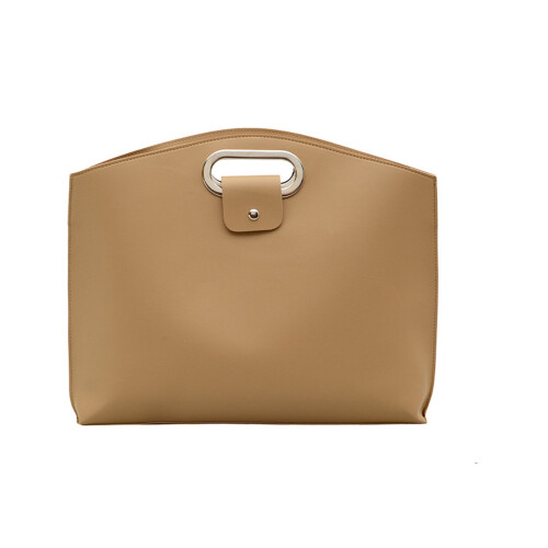 Office Ready Work Bag Spacious Computer Bag with-Khaki