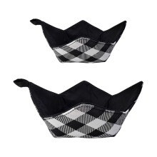 Conjunto de suportes reutilizáveis para pratos e tigelas, próprios para micro-ondas, resistentes ao calor, acessórios de cozinha multiuso com