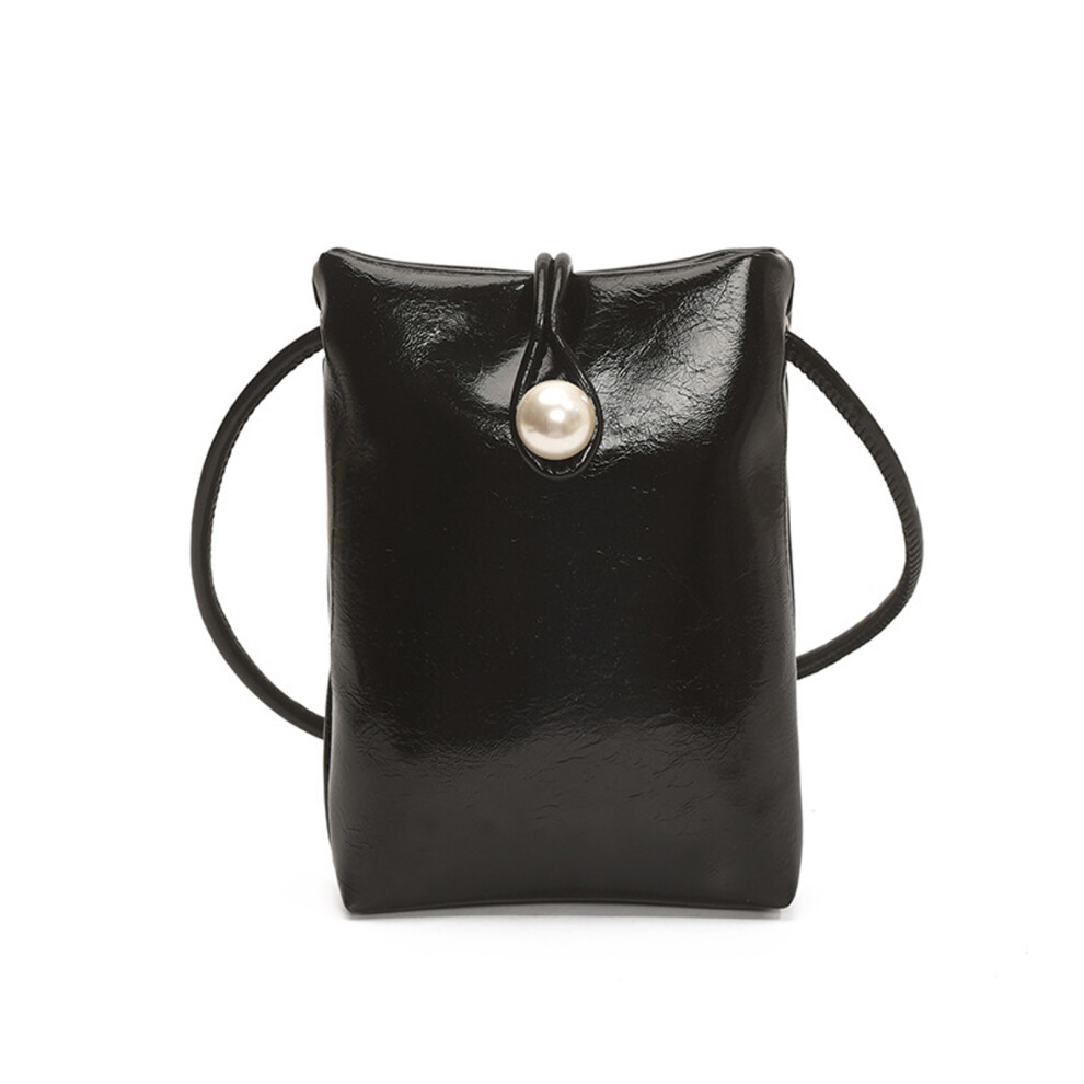Practical Shoulder Bag With Spacious Interior Wear- Black 7751000401696