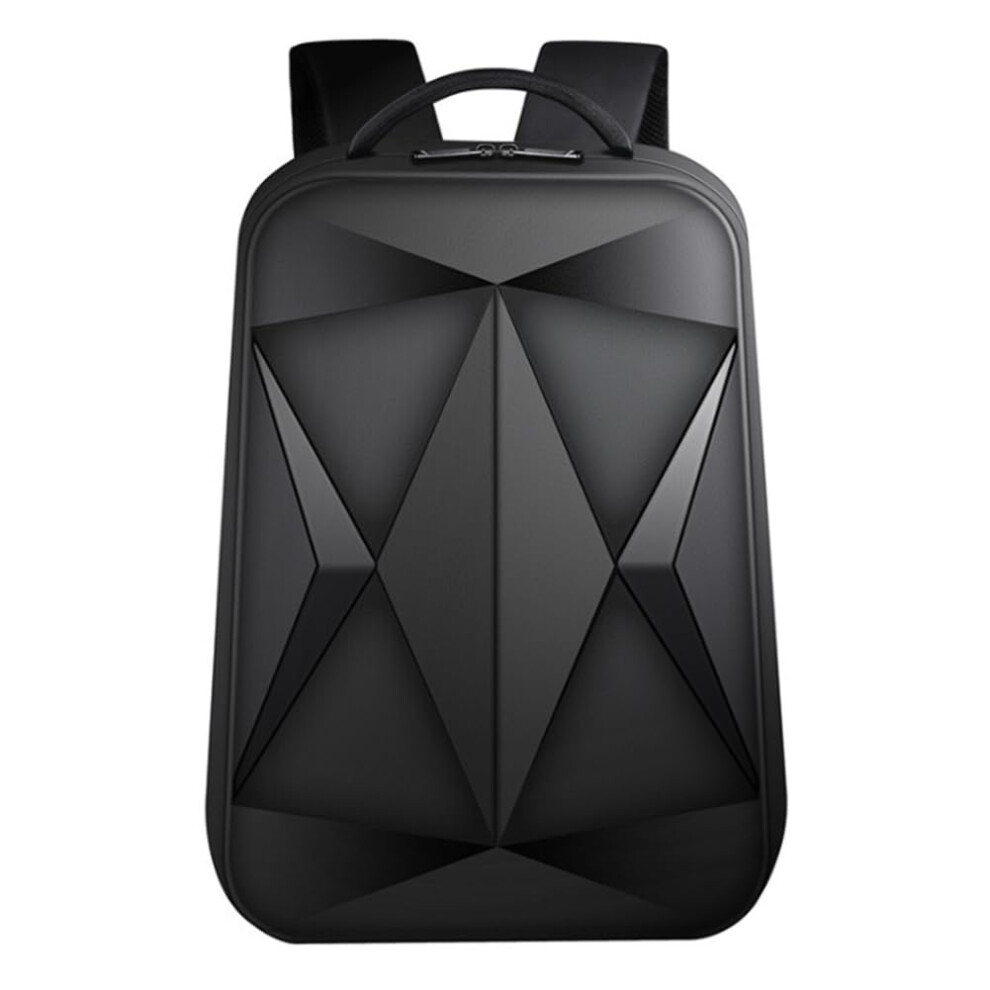Hard Shell Laptop Backpack Anti Theft Waterproof Unisex Computer Backpack For Gaming And Business Black 9105992210053