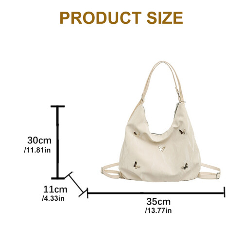 Large Capacity Daypacks With Pockets-No pendant silver 2