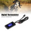 Water Temp Meter for Motorcycle with Digital Readout and Blue Backlight 3