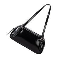 Sac à main moderne en cuir PU, sacs sous les bras élégants,-Noir