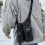 Travel Shoulder Bag Practical Fabric Ergonomic Carrying-Black 6