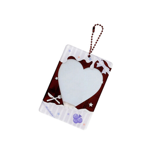 Schattige chocoladevoedselontwerp Mini 3-inch-Paarse druiven
