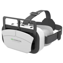 Phone VR Headset Adjustable With AntiGlare Lens Comfortable 3D Glasses Wide Smartphone Compatibility For Education