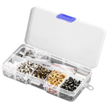 Eyelet Grommet Washers 3mm with 3 Handwork Tools Set Durable Metal 420pcs