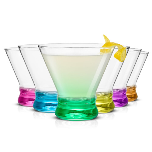 Ποτήρια Martini χωρίς κολάρο για τους λάτρεις των κοκτέιλ, Σετ ποτηριών κοκτέιλ με
