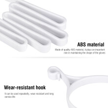 Multipurpose Golf Gloves Keeper Stretcher Accessory 2Pcs White