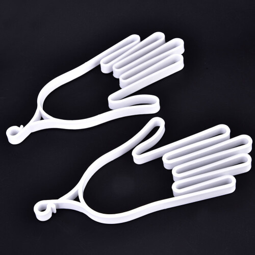 Multipurpose Golf Gloves Keeper Stretcher Accessory 2Pcs White 2