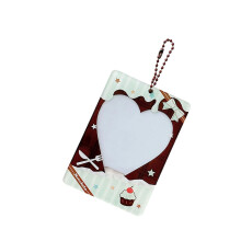 Mini Chocolate Dessert Style Card Case Practical-Thin cake