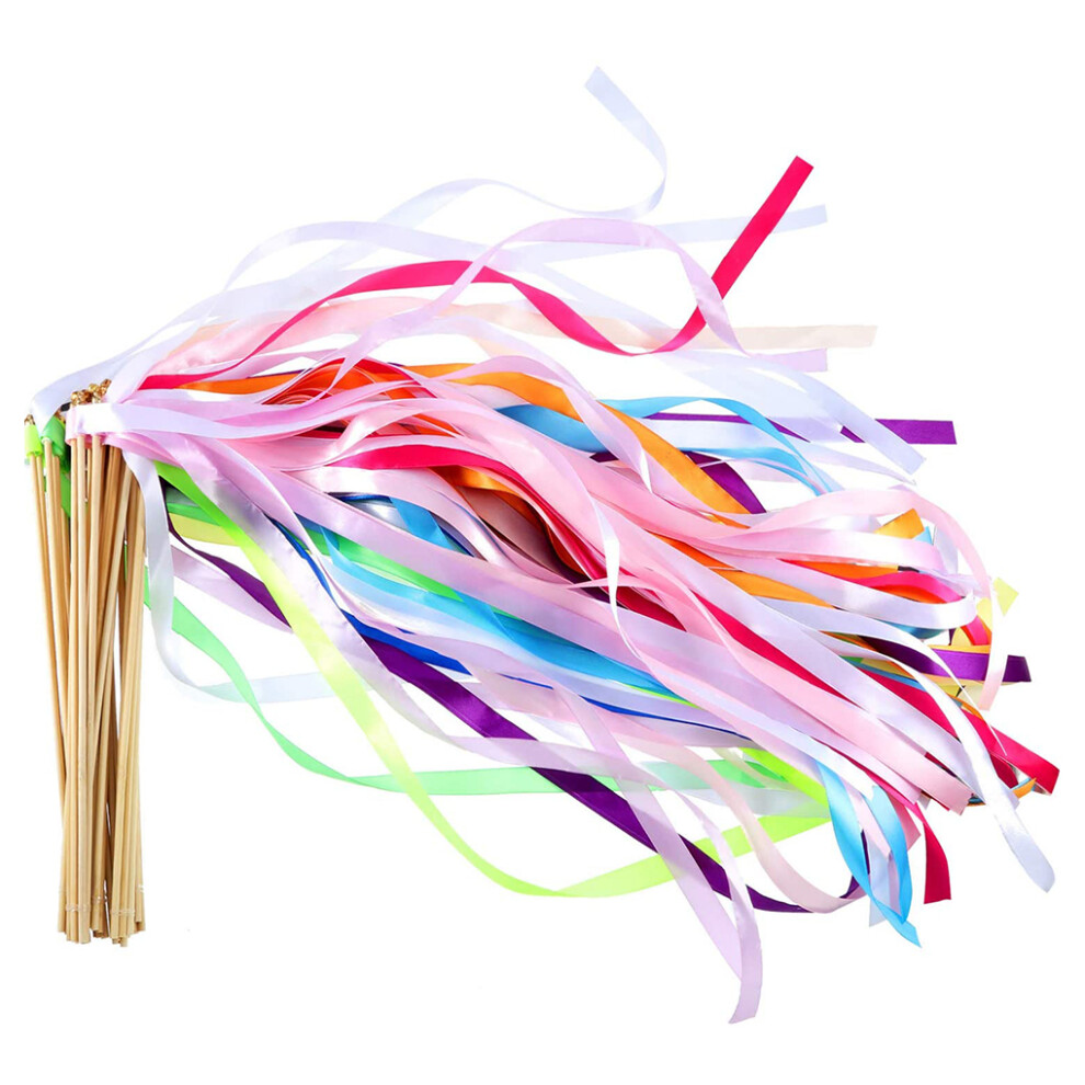 10 Pack Streamers Decorations Ribbon Wands Sticks with Bell New Year's-image-OPC-PN5GQDM-NEW